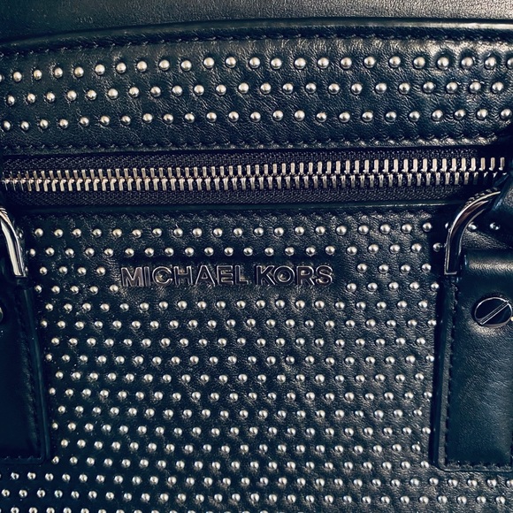 🔴Michael Kors Selma Micro-Stud Leather Satchel - Picture 4 of 8